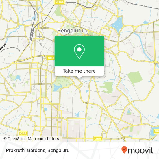 Prakruthi Gardens map
