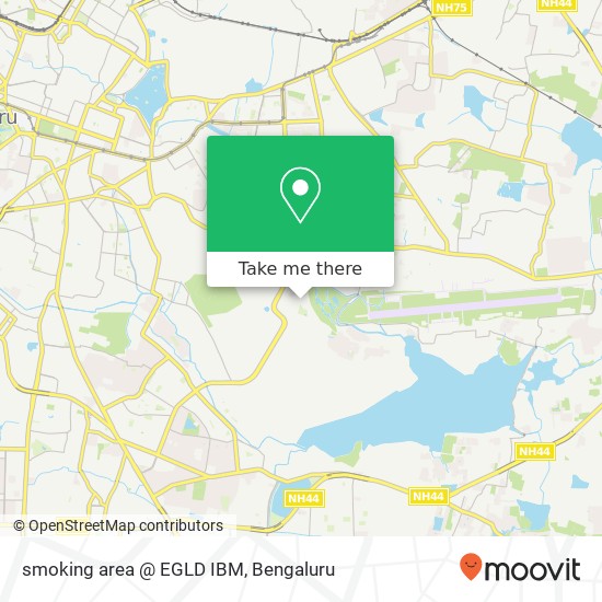smoking area @ EGLD IBM map