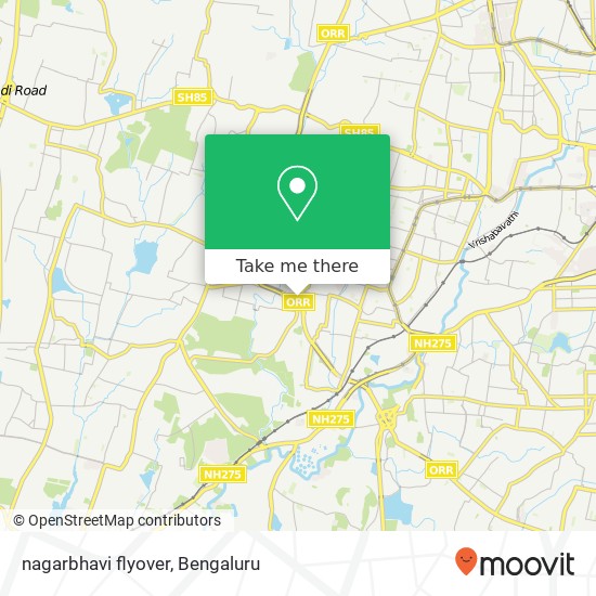nagarbhavi flyover map