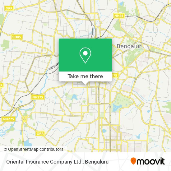 Oriental Insurance Company Ltd. map