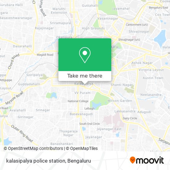 kalasipalya police station map