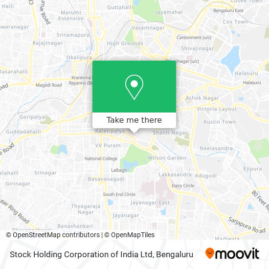 Stock Holding Corporation of India Ltd map