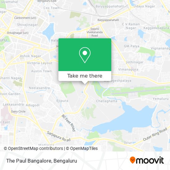 The Paul Bangalore map