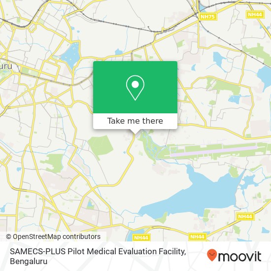 SAMECS-PLUS Pilot Medical Evaluation Facility map