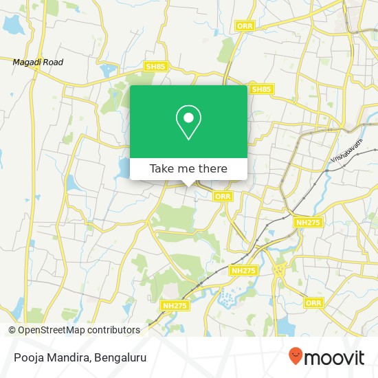 Pooja Mandira map