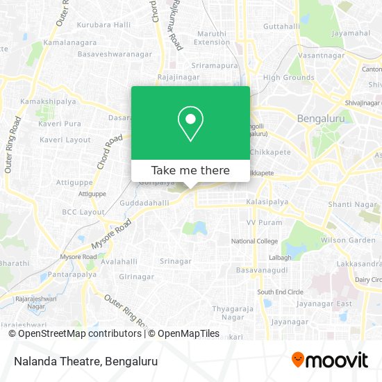 Nalanda Theatre map