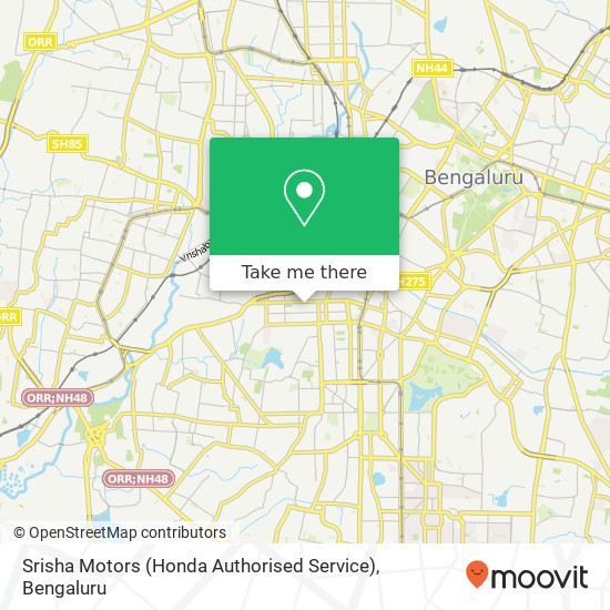 Srisha Motors (Honda Authorised Service) map
