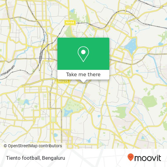 Tiento football map