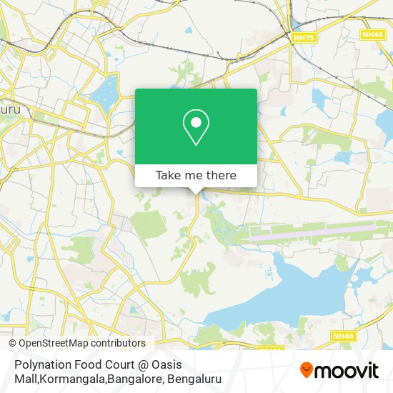 Polynation Food Court @ Oasis Mall,Kormangala,Bangalore map