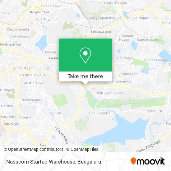 Nasscom Startup Warehouse map