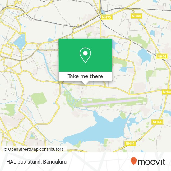 HAL bus stand map