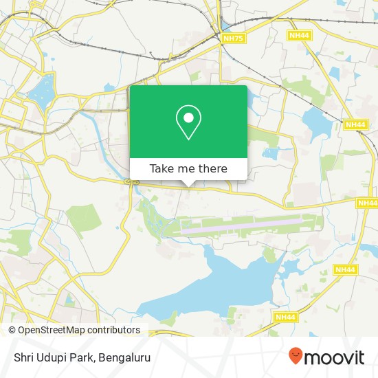 Shri Udupi Park map