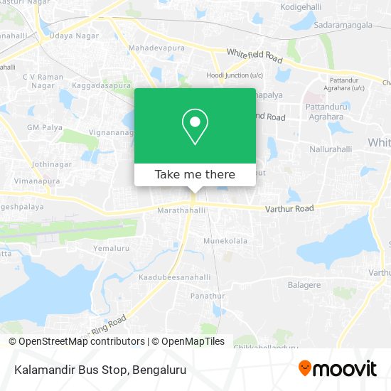 Kalamandir Bus Stop map