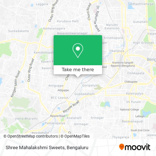 Shree Mahalakshmi Sweets map