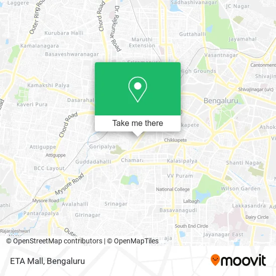 ETA Mall map