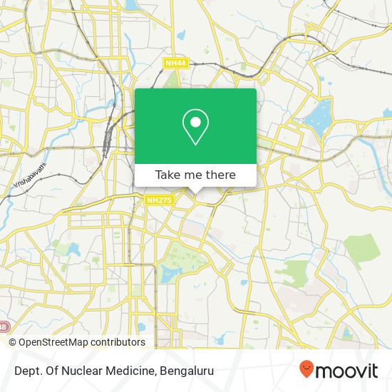 Dept. Of Nuclear Medicine map