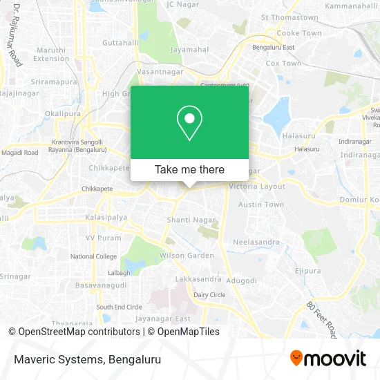 Maveric Systems map