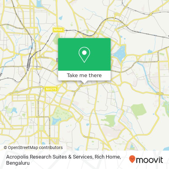Acropolis Research Suites & Services, Rich Home map