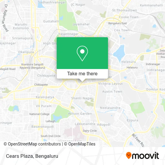 Cears Plaza map