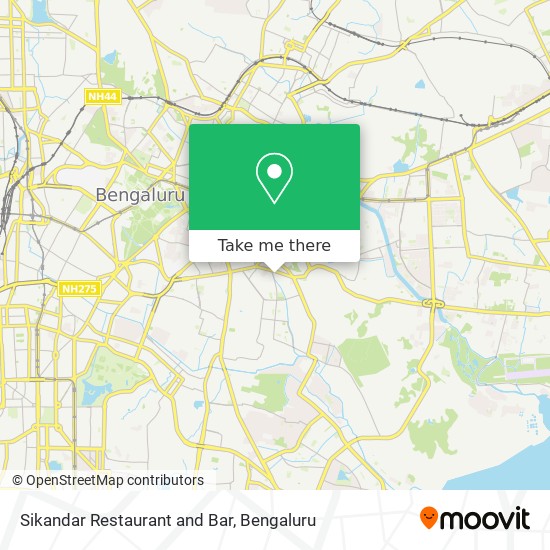 Sikandar Restaurant and Bar map