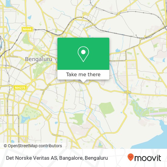 Det Norske Veritas AS, Bangalore map