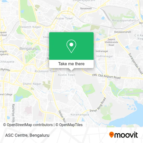 ASC Centre map