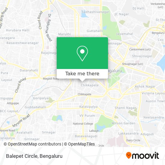 Balepet Circle map