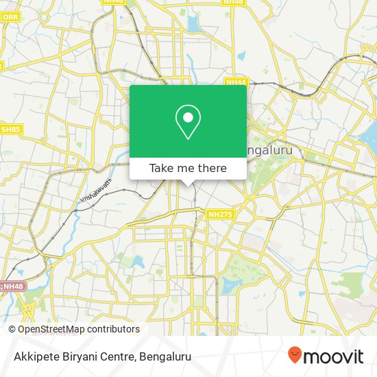 Akkipete Biryani Centre map