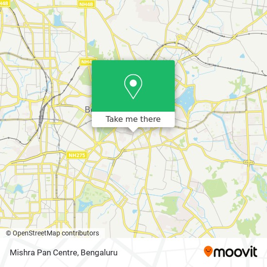 Mishra Pan Centre map