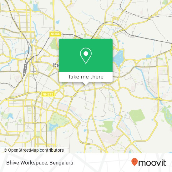 Bhive Workspace map