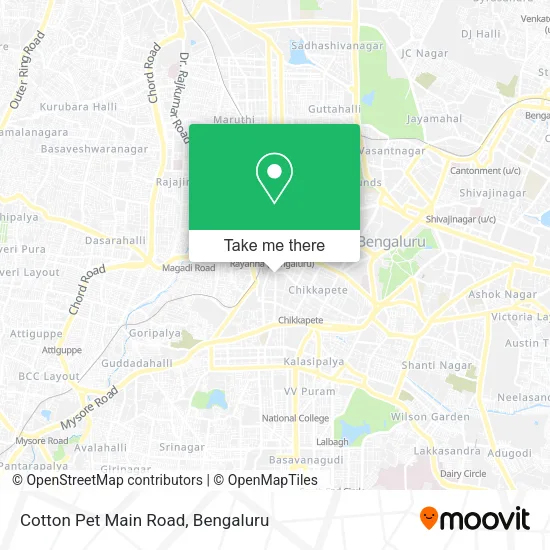 Cotton Pet Main Road map