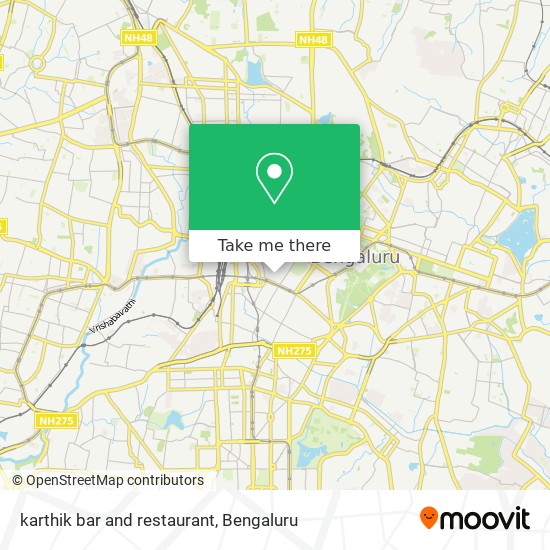 karthik bar and restaurant map
