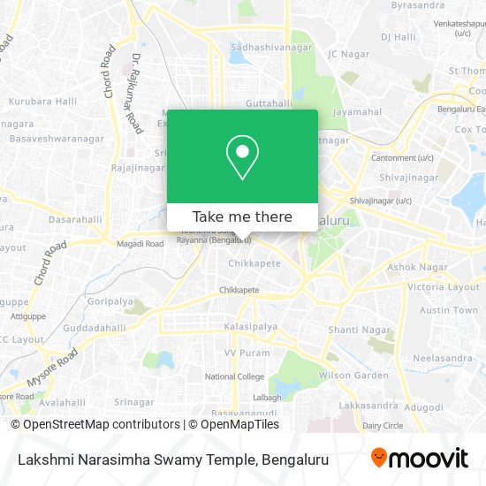 Lakshmi Narasimha Swamy Temple map
