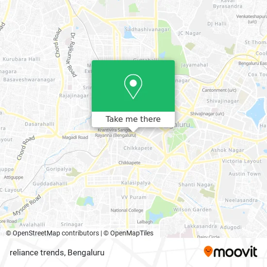 reliance trends map