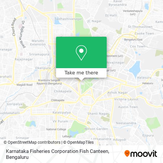 Karnataka Fisheries Corporation Fish Canteen map