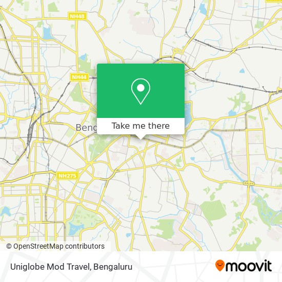 Uniglobe Mod Travel map