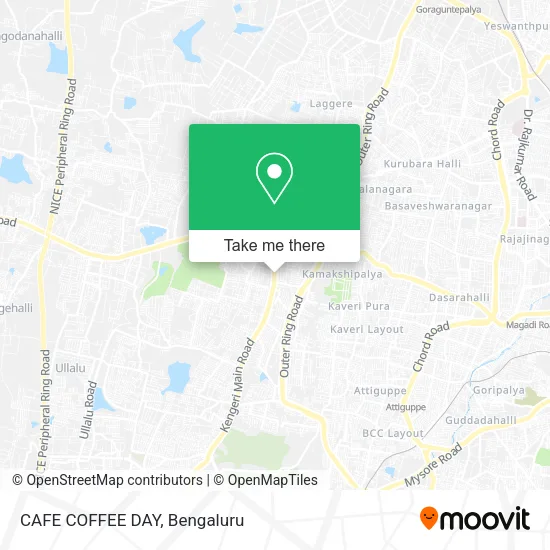 CAFE COFFEE DAY map