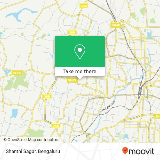 Shanthi Sagar map