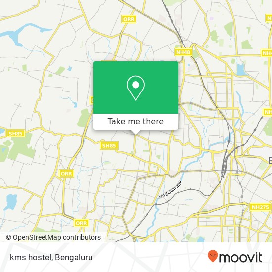 kms hostel map