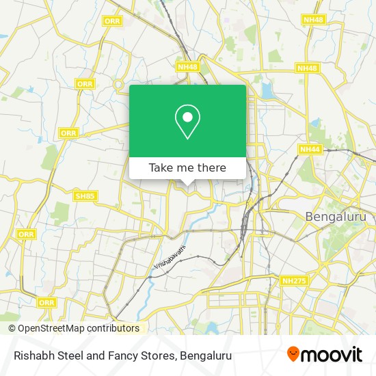 Rishabh Steel and Fancy Stores map