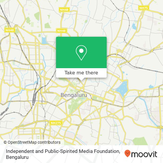 Independent and Public-Spirited Media Foundation map