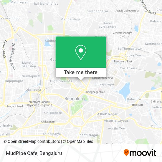 MudPipe Cafe map
