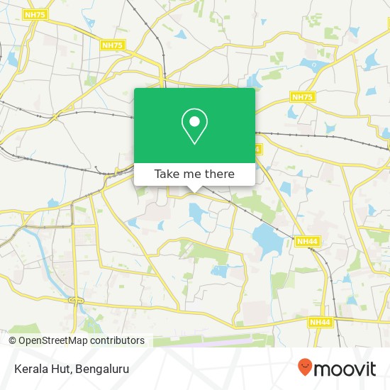 Kerala Hut map
