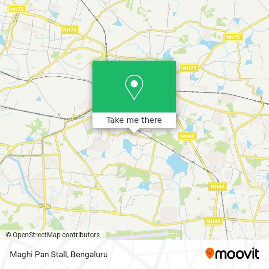 Maghi Pan Stall map
