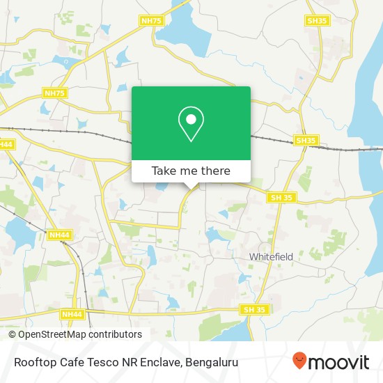 Rooftop Cafe Tesco NR Enclave map