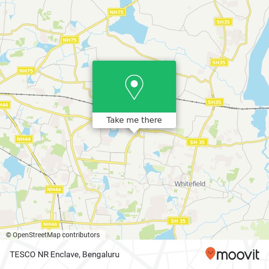 TESCO NR Enclave map