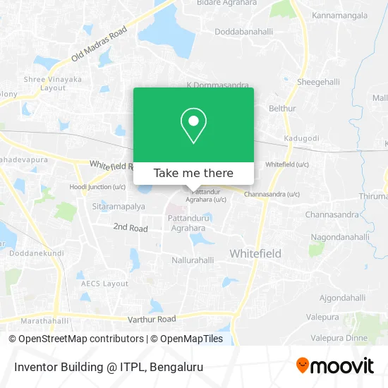 Inventor Building @ ITPL map