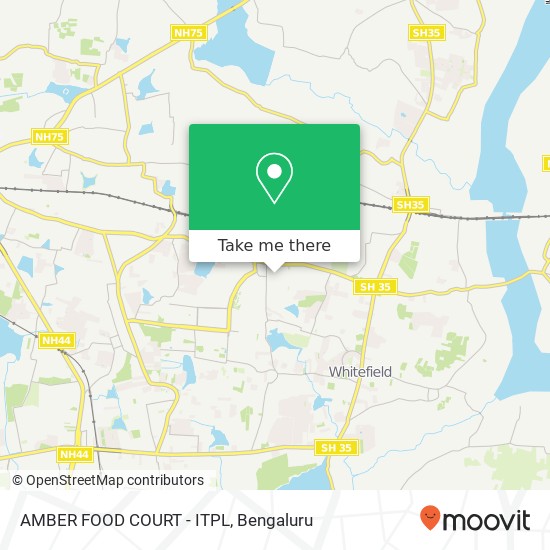 AMBER FOOD COURT - ITPL map