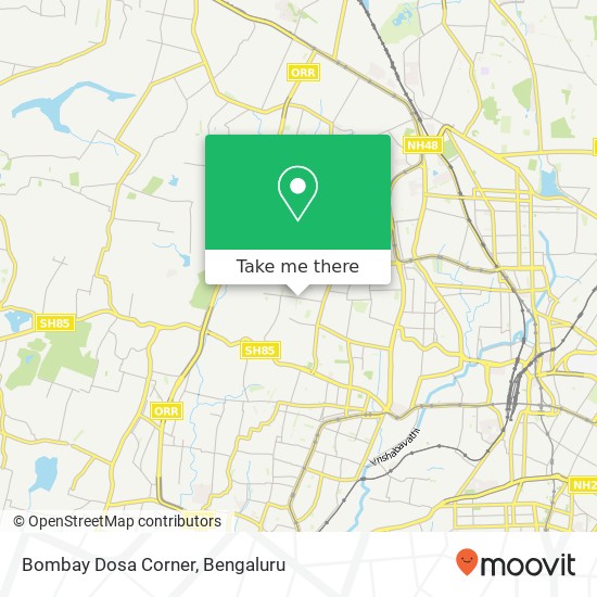 Bombay Dosa Corner map