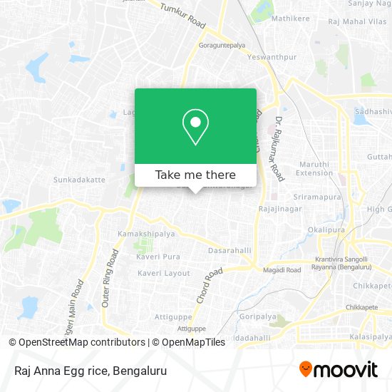 Raj Anna Egg rice map